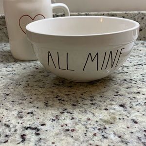 Rae Dunn All Mine Small mixing bowl